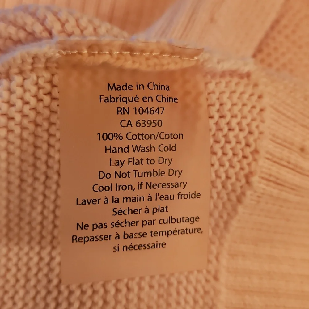 KINROSS Elegant Light Pink Women's Sweater - M